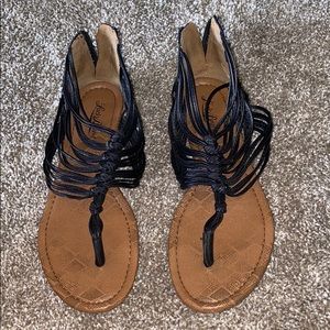 Lucky Brand Black Sandals